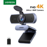 מצלמת רשת UGREEN 4K עם פוקוס אוטומטי
